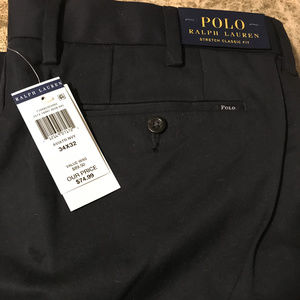 Polo Ralph Lauren Navy Pants 34x32 NWT